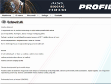 Tablet Screenshot of profilmarek.com